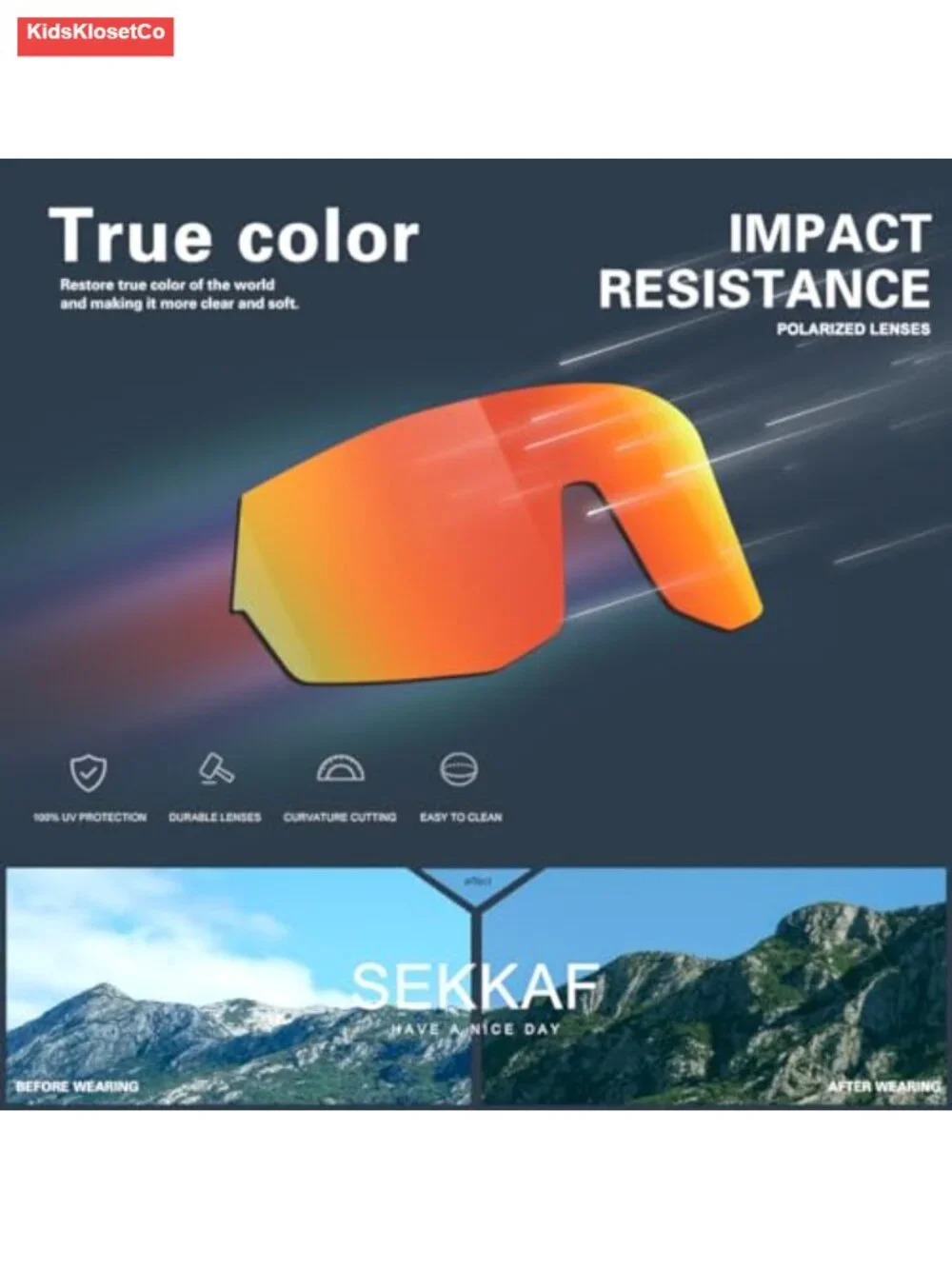 Youth Baseball Sunglasses UV Protection Sports Goggles 3 Pack